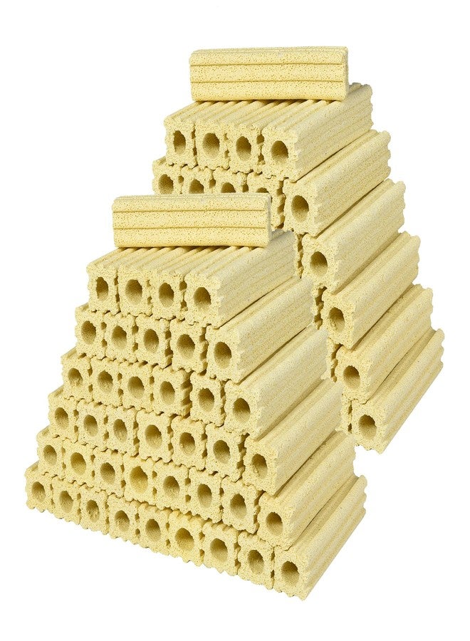 AFACYGN 42pcs 6.1 Inch Aquarium Ceramic Bio Filter Media,Ceramic Bio Media Blocks for Fish Tank and Koi Pond - Image 1